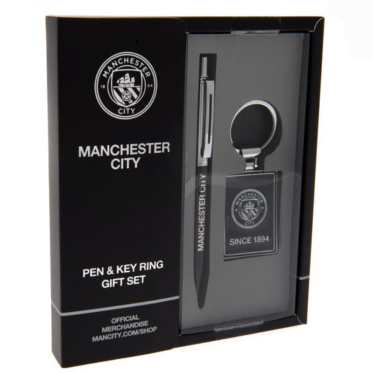 Manchester City Pen & Keyring Set