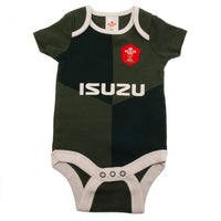Wales Rugby 2 Pack Bodysuit 0/3 mths QT