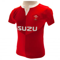 Wales Rugby Shirt &amp; Short Set 12/18 mths QT