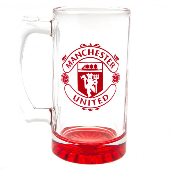 Manchester United Stein Glass Tankard CC