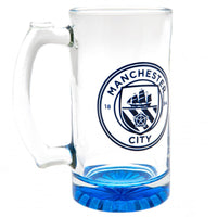 Manchester City Stein Glass Tankard CC