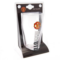 Manchester United Tulip Pint Glass