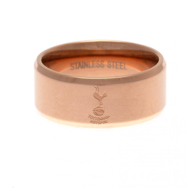 Tottenham Hotspur Rose Gold Plated Ring Medium