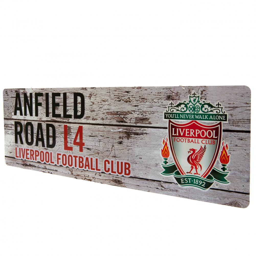 Liverpool Rustic Garden Sign