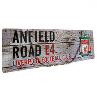 Liverpool Rustic Garden Sign
