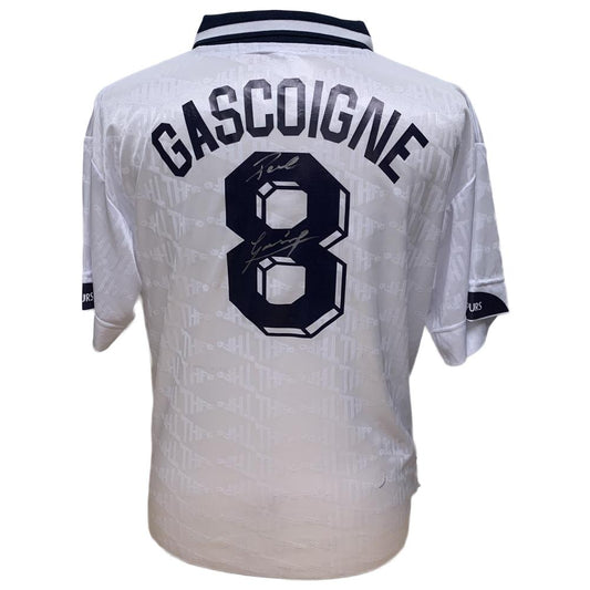 Tottenham Hotspur Gascoigne Signed Shirt
