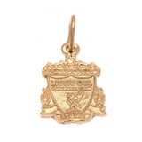 Liverpool 9ct Gold Pendant Crest Small