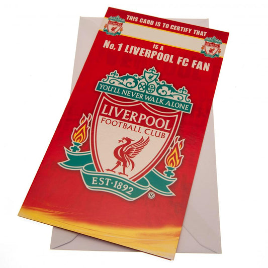 Liverpool Birthday Card No 1 Fan