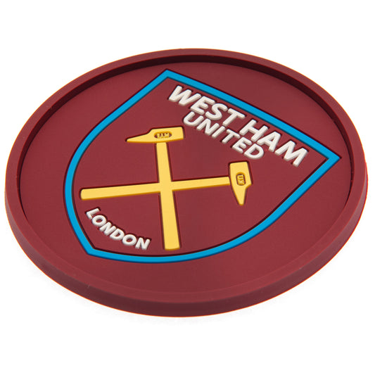 West Ham United Silicone Coaster