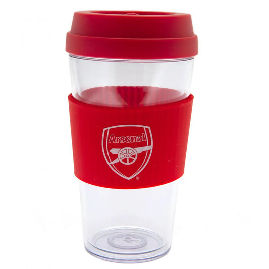 Arsenal Clear Grip Travel Mug