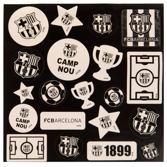 Barcelona Glow in the Dark Stickers