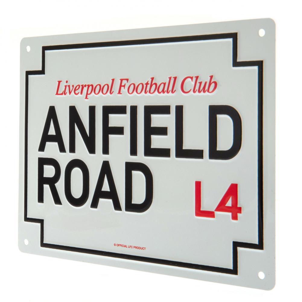 Liverpool Anfield Road Sign