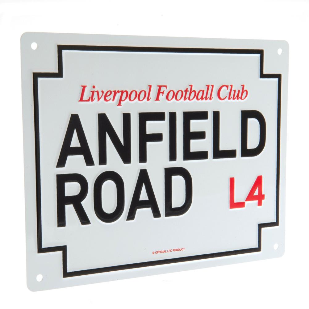 Liverpool Anfield Road Sign