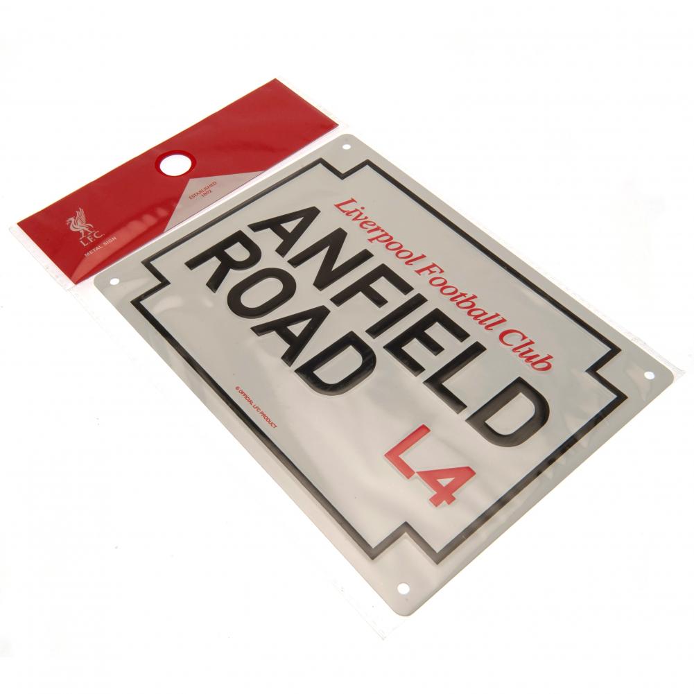 Liverpool Anfield Road Sign