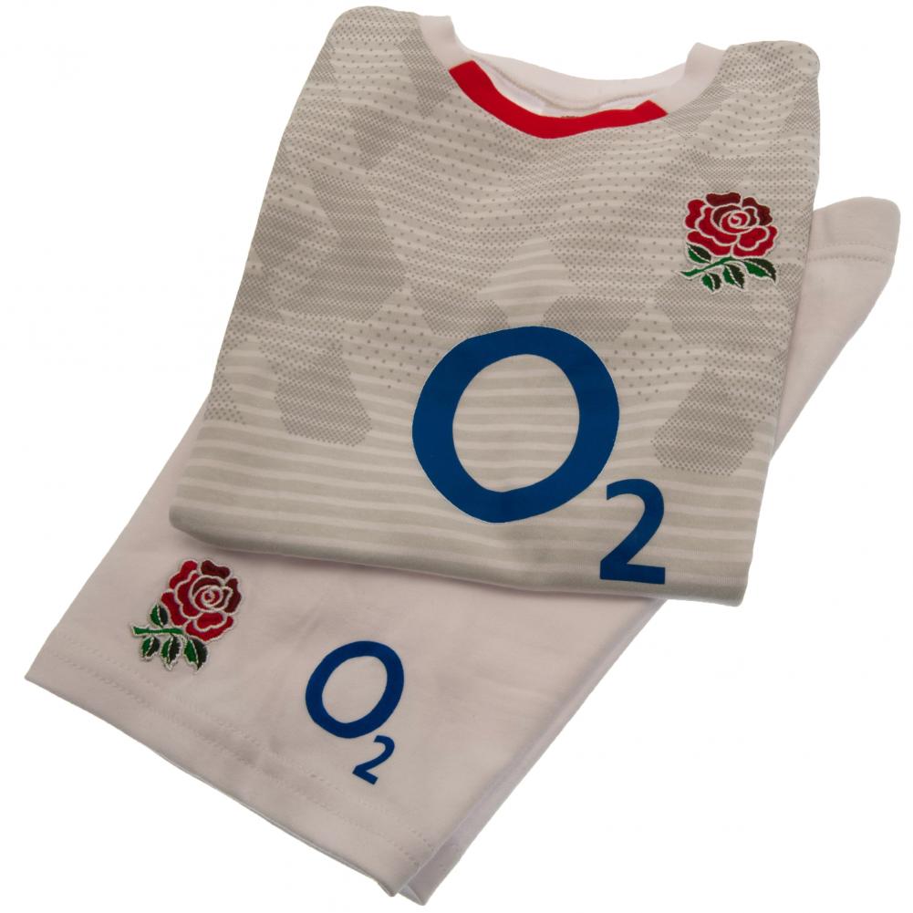 England Rugby Shirt & Short Set 9/12 mths ST