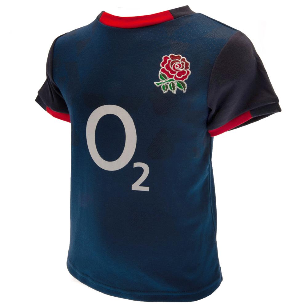 England Rugby Shirt & Short Set 9/12 mths NV