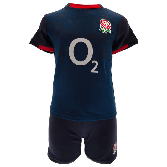 England Rugby Shirt & Short Set 9/12 mths NV