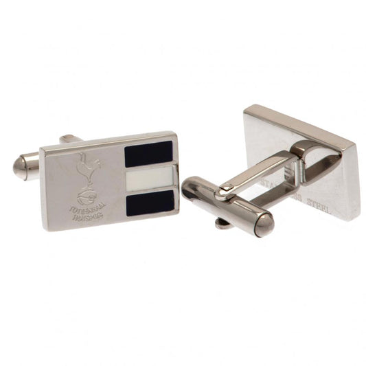 Tottenham Hotspur Stainless Steel Stripe Cufflinks
