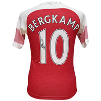 Arsenal Bergkamp Signed Shirt