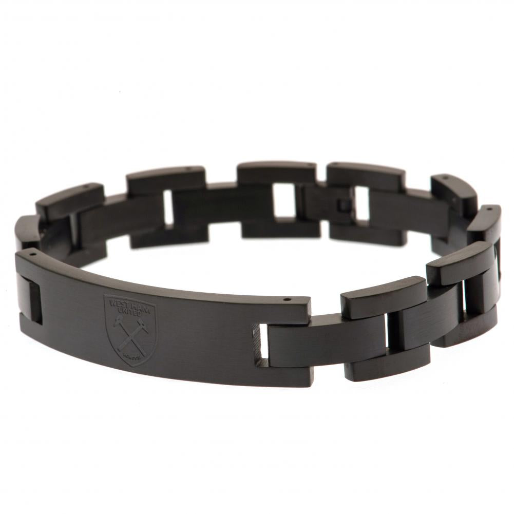 West Ham United Black IP Bracelet