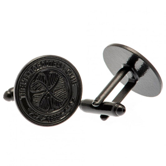 Celtic Black IP Cufflinks
