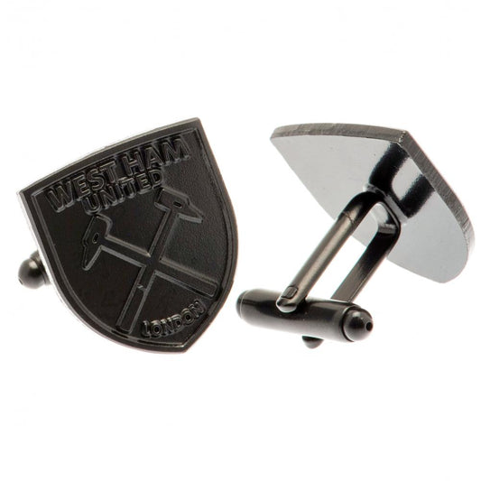 West Ham United Black IP Cufflinks