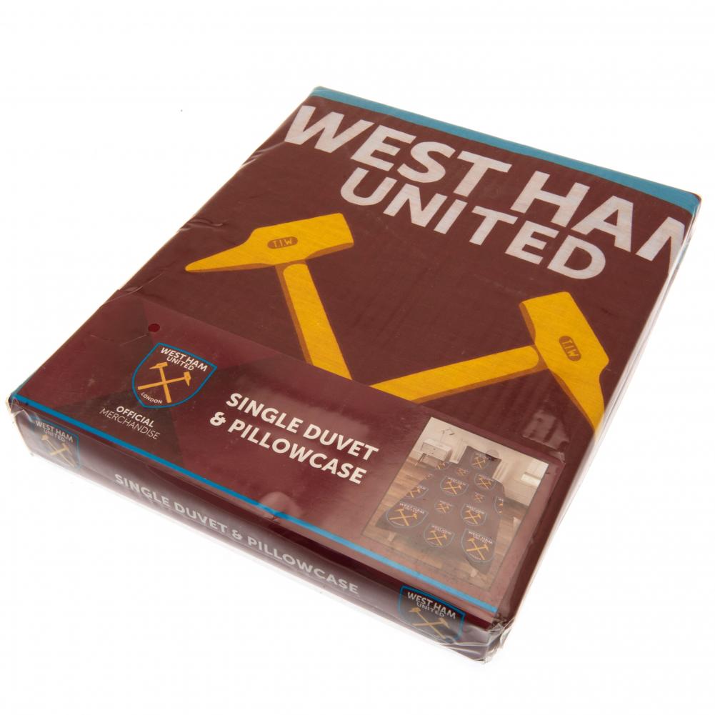 West Ham United Single Duvet Set