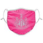 Newcastle United Reflective Face Covering Pink
