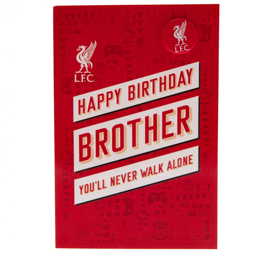 Liverpool Birthday Card Brother RD