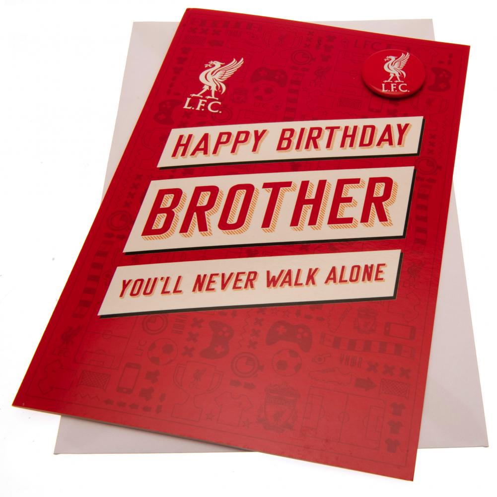 Liverpool Birthday Card Brother RD