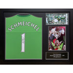 Manchester United Schmeichel Signed Shirt (Framed)
