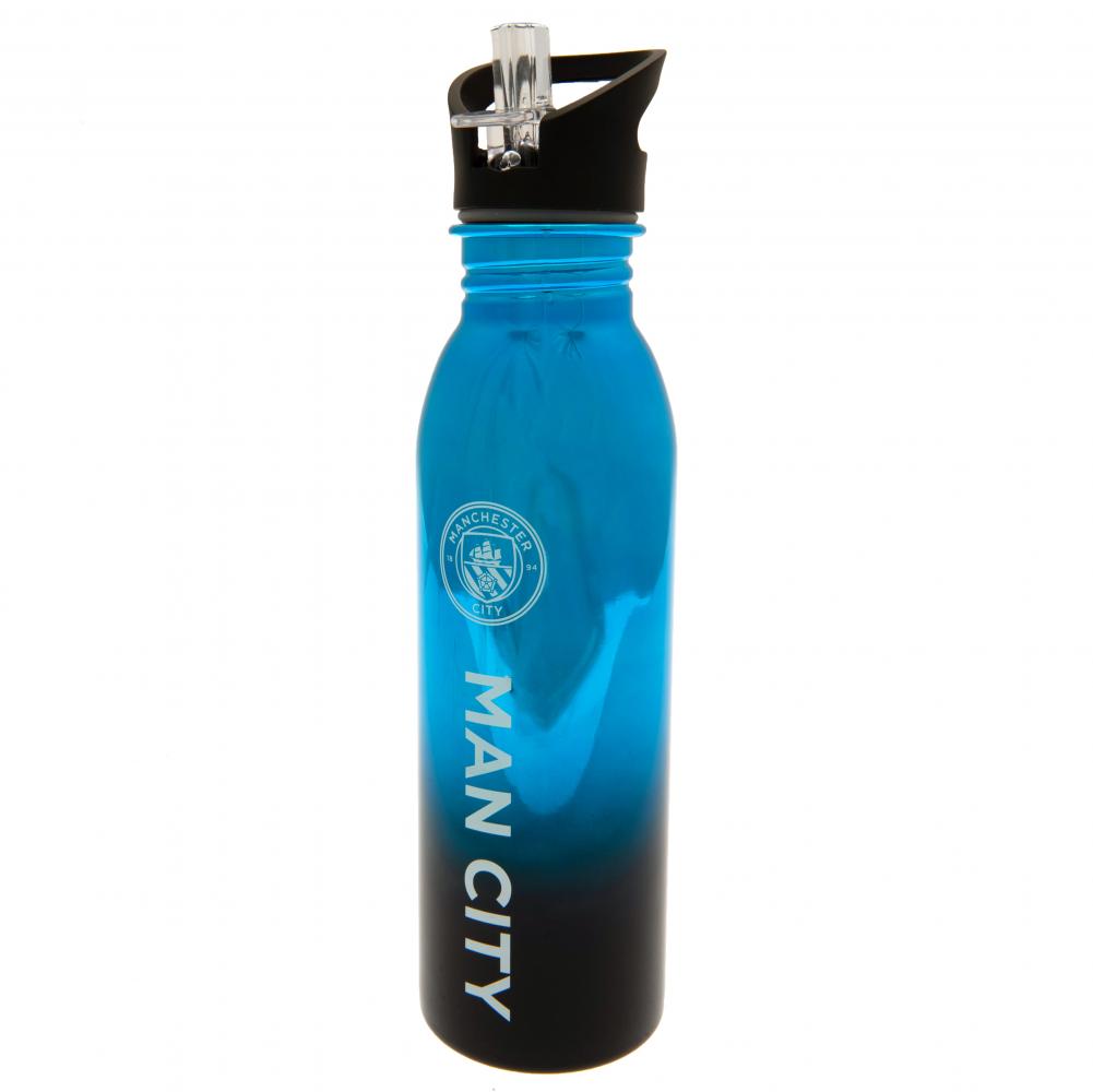 Manchester City UV Metallic Drinks Bottle