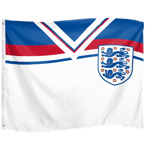 England FA Giant Flag 1982 Retro