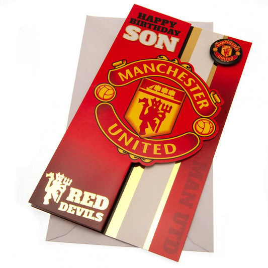 Manchester United Birthday Card Son