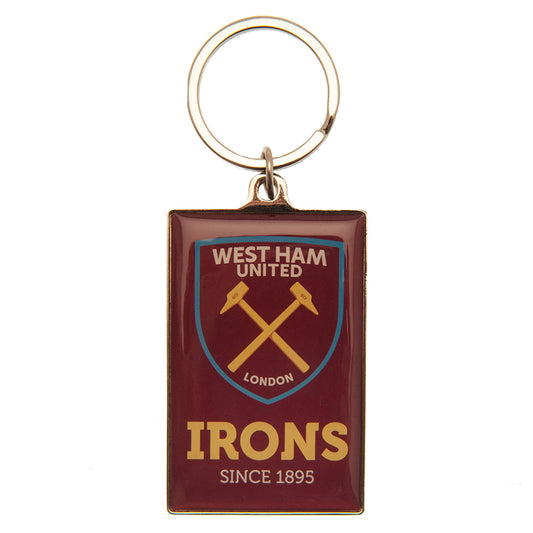 West Ham United Deluxe Keyring