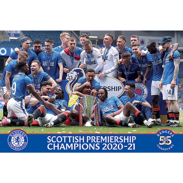 Rangers Poster SPL Champions 10