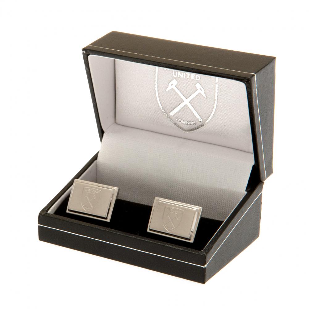 West Ham United Stainless Steel Cufflinks