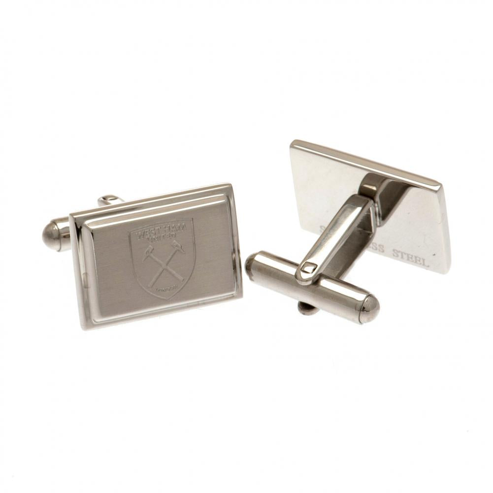 West Ham United Stainless Steel Cufflinks