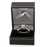 Chelsea Black Inlay Ring Small