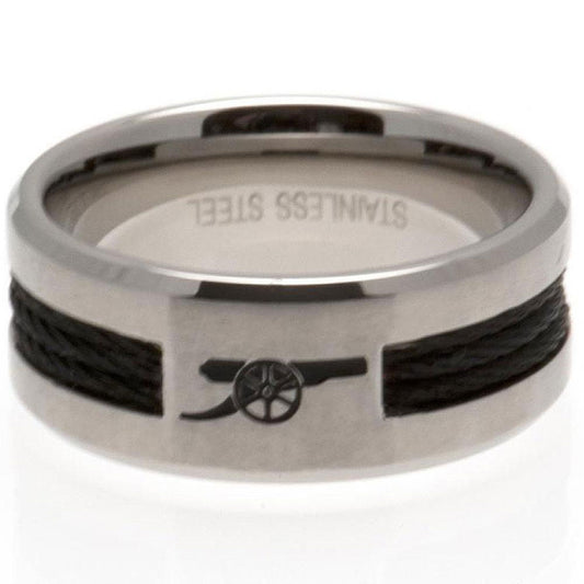 Arsenal Black Inlay Ring Small