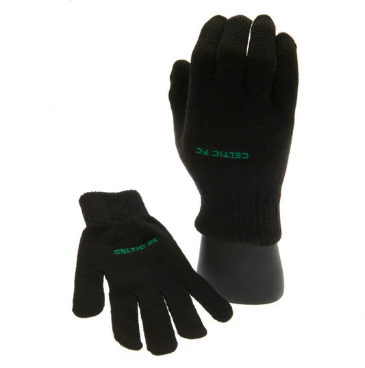 Celtic Knitted Gloves Junior