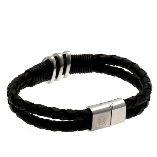 Celtic Leather Bracelet
