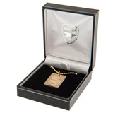 Arsenal Gold Plated Dog Tag &amp; Chain