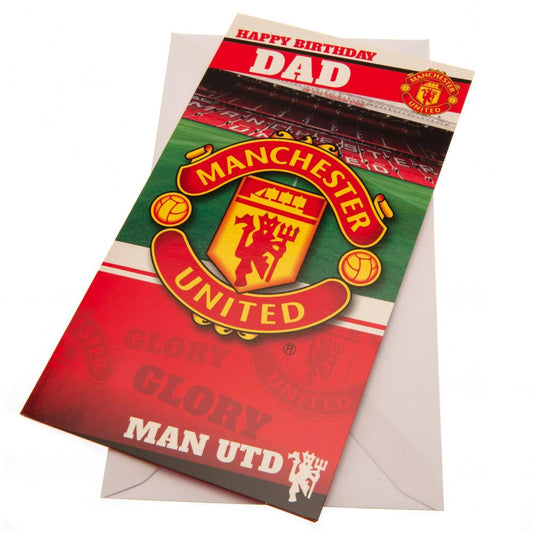 Manchester United Birthday Card Dad