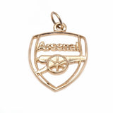Arsenal 9ct Gold Pendant Crest