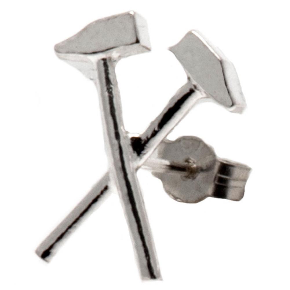 West Ham United Sterling Silver Stud Earring