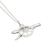 Arsenal Sterling Silver Pendant &amp; Chain GN