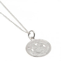 Celtic Sterling Silver Pendant &amp; Chain