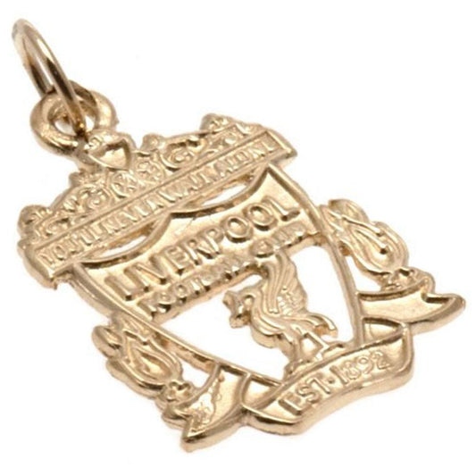 Liverpool 9ct Gold Pendant Crest Medium