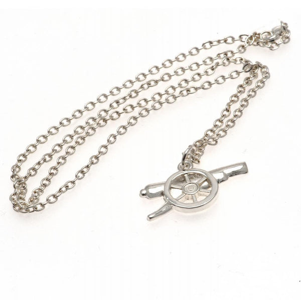 Arsenal Silver Plated Pendant &amp; Chain GN